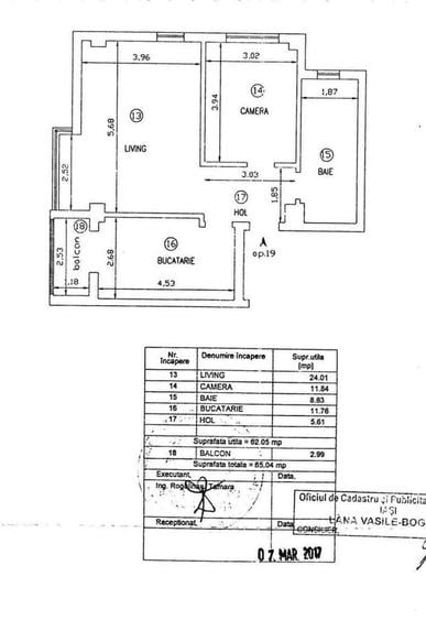 Proprietar-Hlincea, Apartament 2 camere, 65mp, mobilat-utilat, parcare - 19