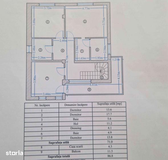 Casă cu 5 camere cu Teren 400 Mp în Berceni