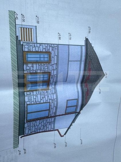 Duplex cu 4 camere cu Canalizare în Central
