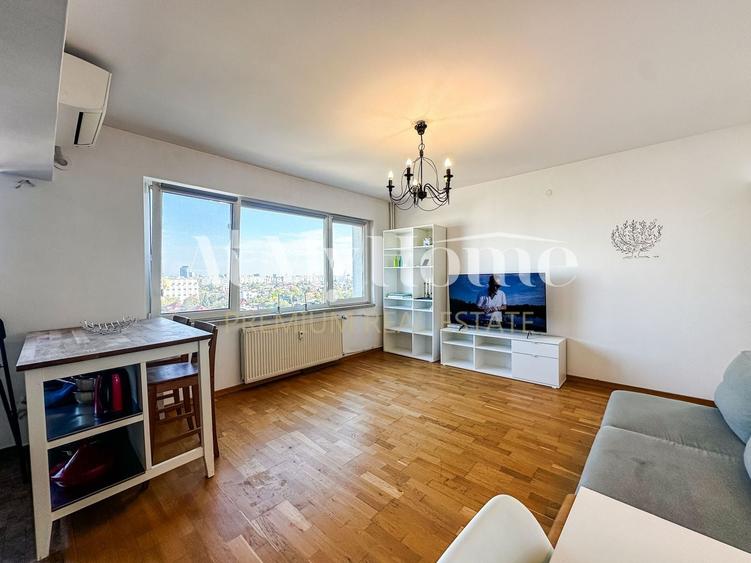 Apartament cu 3 camere semidecomandat, mobilat în Domenii