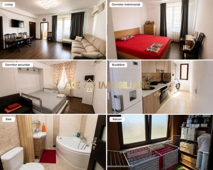 Apartament cu 3 camere decomandat, mobilat în Dămăroaia