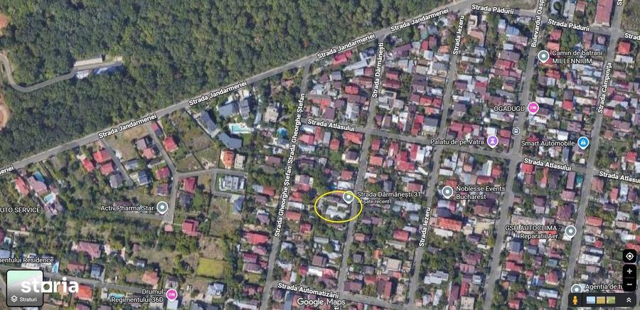 Teren de 391 mp, în Băneasa