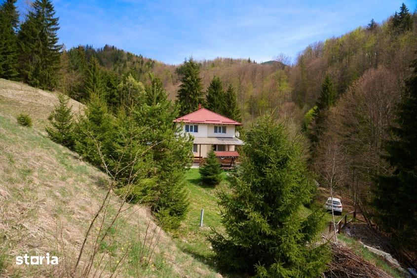 Casă cu 5 camere cu Teren 6412 Mp în Dâmbovicioara
