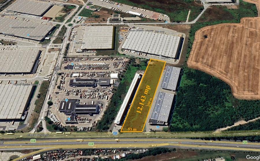 Teren Construcții intravilan de 12143 mp, în Chiajna