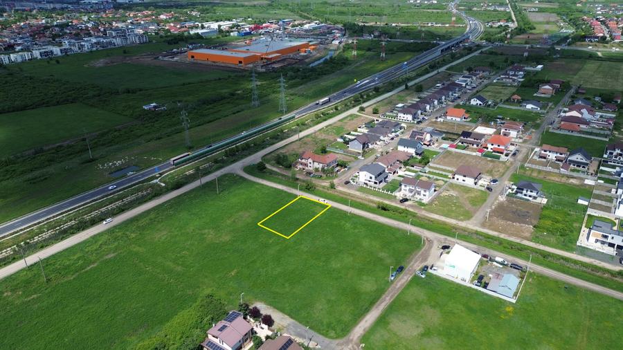 Teren pentru casa, Mosnita la intrare dinspre Timisoara - 1