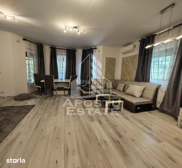 Duplex de vanzare cu 5 camere si 3 bai, mobilat si utilat, Dumbravita