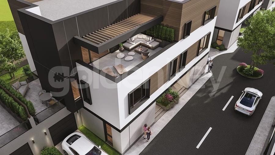 Duplex cu 5 camere cu Canalizare în Pipera