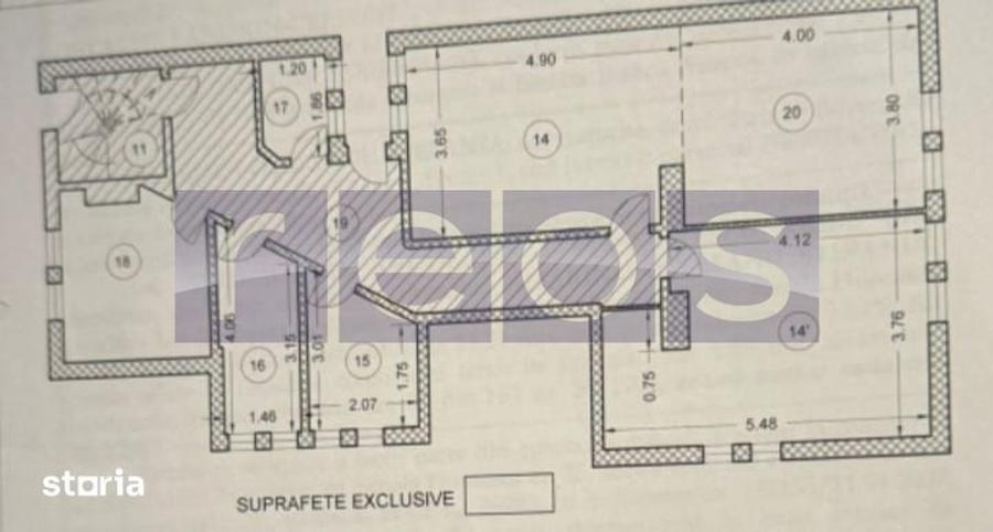 VANZARE -APARTAMENT 2 CAMERE- DEMISOL -DOROBANTI -FLOREASCA - 4