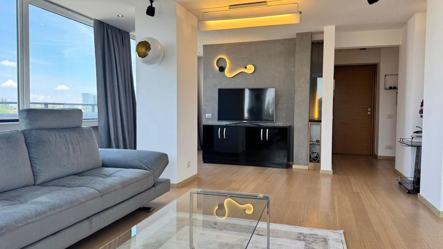 Apartament cu 3 camere decomandat, mobilat în Dorobanți