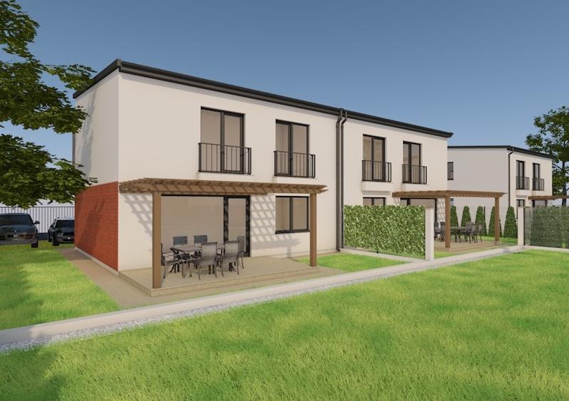 Casă individuală cu 4 camere cu Teren 345 Mp în Tunari