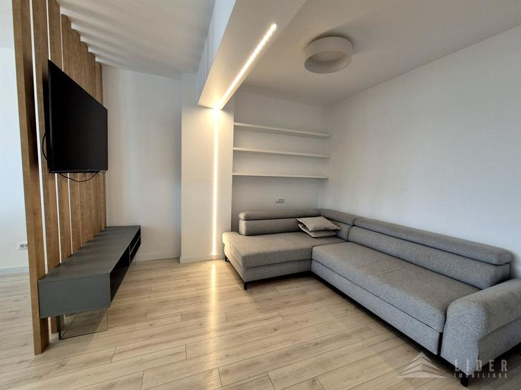 Apartament cu 2 camere semidecomandat, mobilat în Mărăști