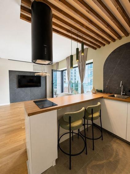 Apartament cu 2 camere semidecomandat, mobilat în Cotroceni