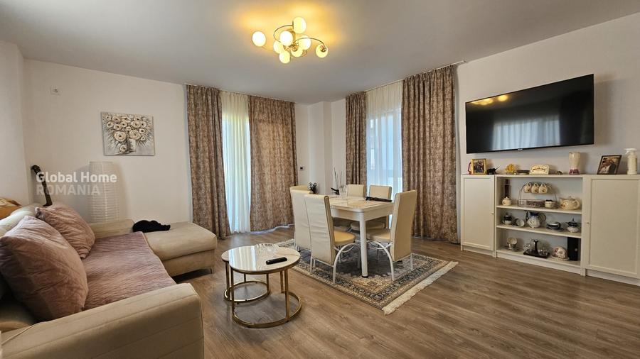 Apartament cu 3 camere decomandat, mobilat în Otopeni