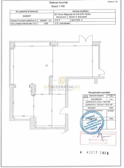 Spațiu comercial, de 150 mp, în Măgurele