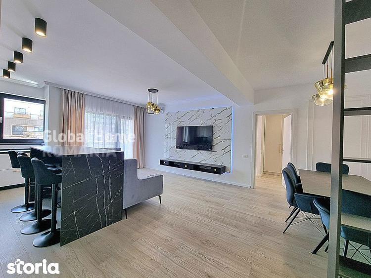 Apartament cu 4 camere, mobilat în Central