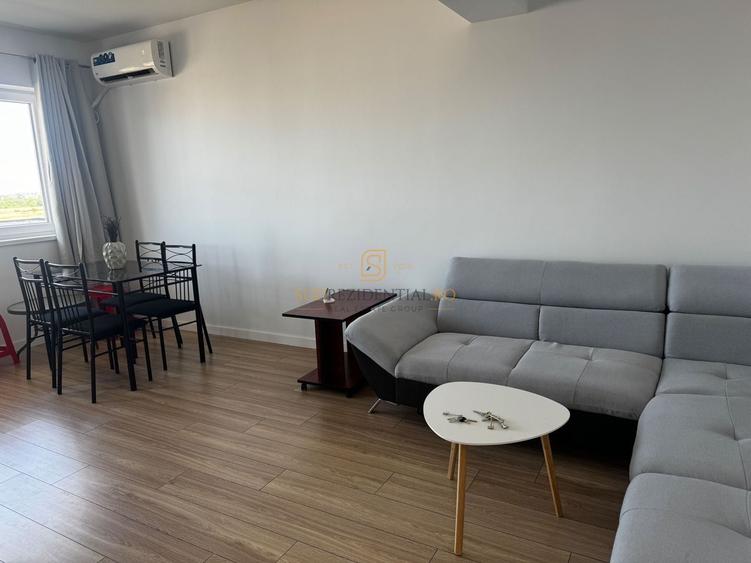 Apartament cu 2 camere semidecomandat, mobilat în Vest