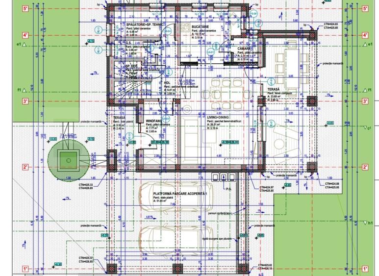Duplex cu 4 camere cu Canalizare în Aiton