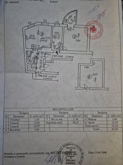 Apartament cu 2 camere semidecomandat în Victoriei