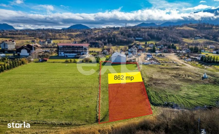 Teren de 862 mp, în Central