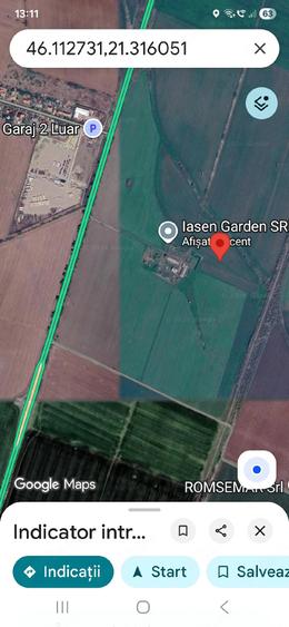 Teren de 38000 mp, în Sud
