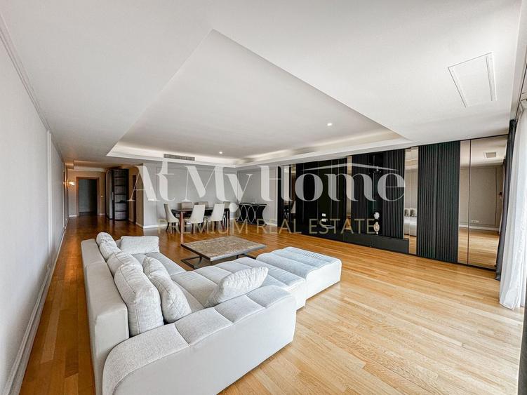 Apartament cu 3 camere decomandat, mobilat în Herăstrău