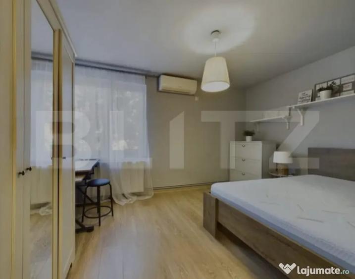 Apartament cu 2 camere semidecomandat în Central
