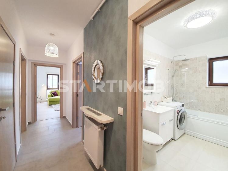 Apartament cu 3 camere decomandat, mobilat în Tractorul