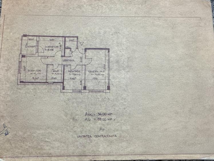 Apartament cu 3 camere decomandat, mobilat în Central