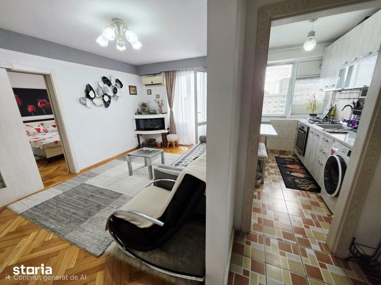 Apartament cu 2 camere nedecomandat în Ultracentral