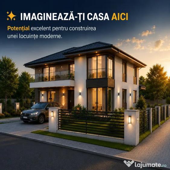 Teren intravilan 414 mp Cartier Allegria Residence, Popesti Leordeni - 7