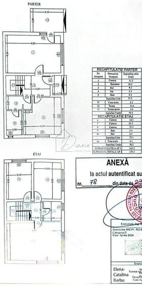 Casă individuală cu 4 camere cu Canalizare în Splaiul Unirii