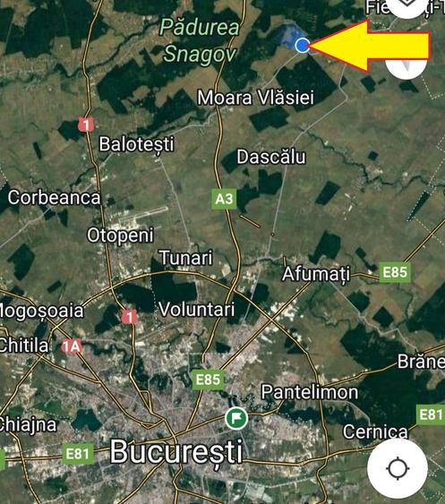Teren agricol extravilan de 2000 mp, în Grădiștea