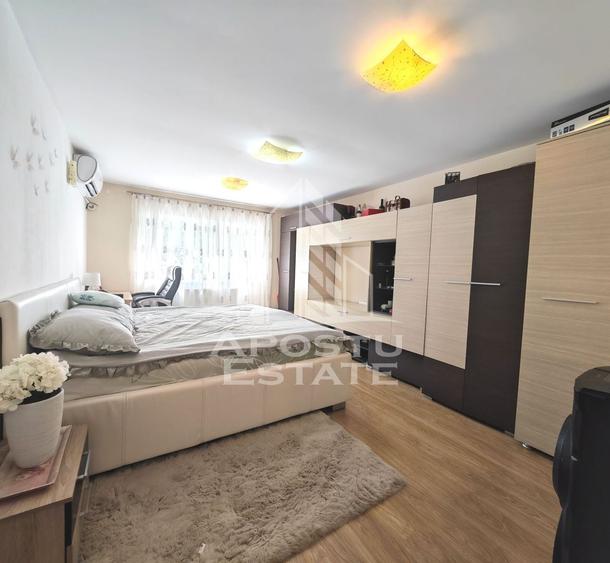 Apartament cu 2 camere decomandat, mobilat în Torontalului