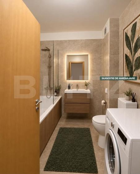 Apartament cu 2 camere semidecomandat în Fabric