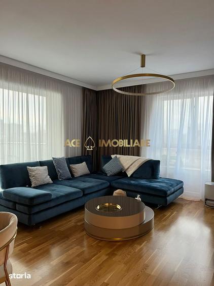 Apartament cu 3 camere, mobilat în Domenii