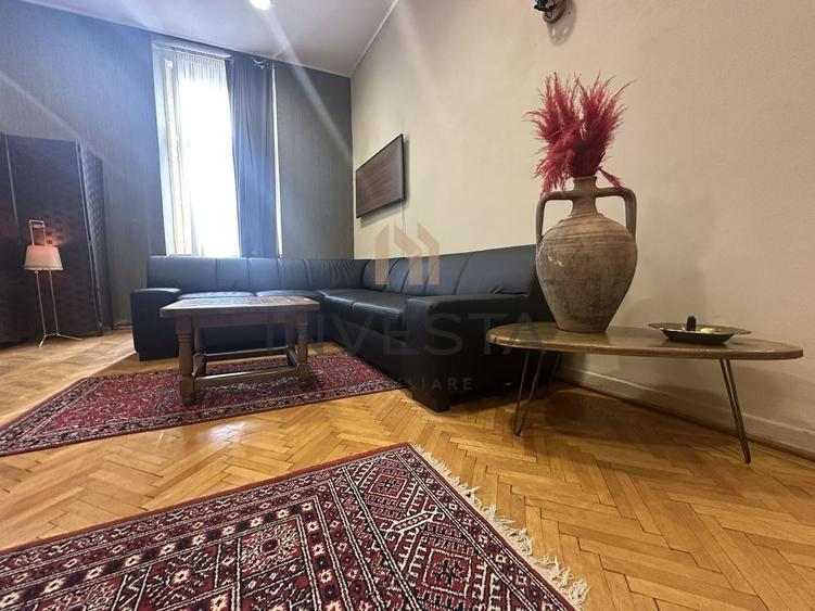 Apartament cu 2 camere semidecomandat, mobilat în Central — fotografia 3