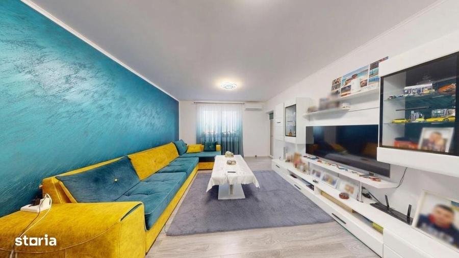 Apartament cu 3 camere decomandat în Central