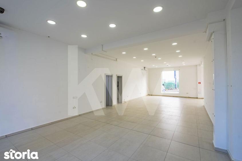 Spatiu comercial finisat 174mp vitrina Dna Stanca ideal showroom clini - 12