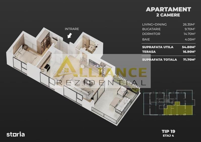 Ame Residence Exclusivitate Proiect nou ap 2 si 3 camere - 12