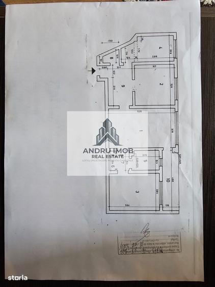 Apartament cu 3 camere semidecomandat în Dristor