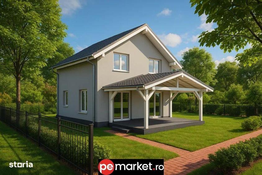 Casa noua de vanzare | Zarne?ti, Bra?ov | 130 m2 | Finalizare 2026 - 2