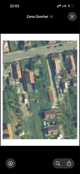 Casă cu 2 camere cu Teren 720 Mp în Oșorhei