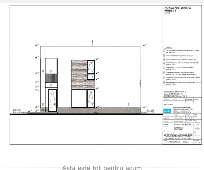 Casă individuală cu 4 camere cu Canalizare în Luna de Sus