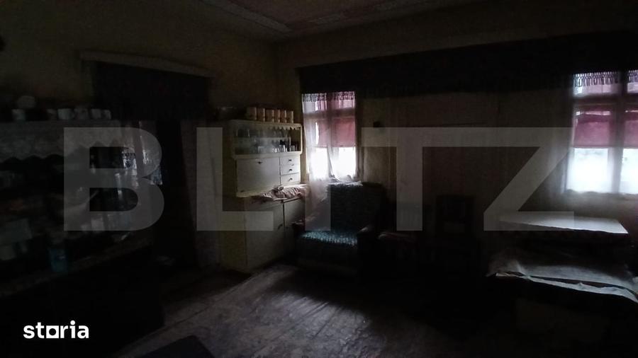 Casă cu 2 camere cu Teren 624 Mp în Deda