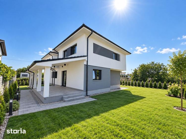 Duplex despartit cu 5 camere | 3 bai | 122 mp | Teren 430 mp | Mosnita - 2