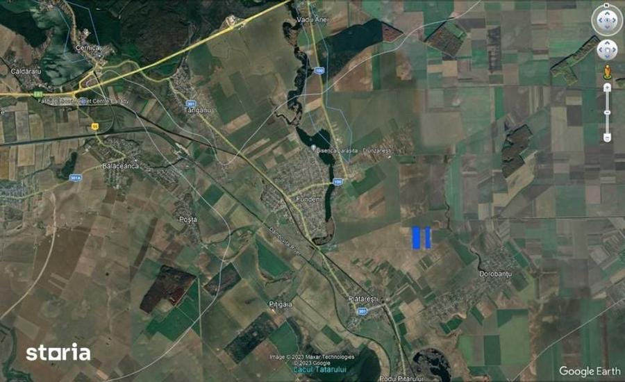 Teren de 130000 mp, în Fundeni