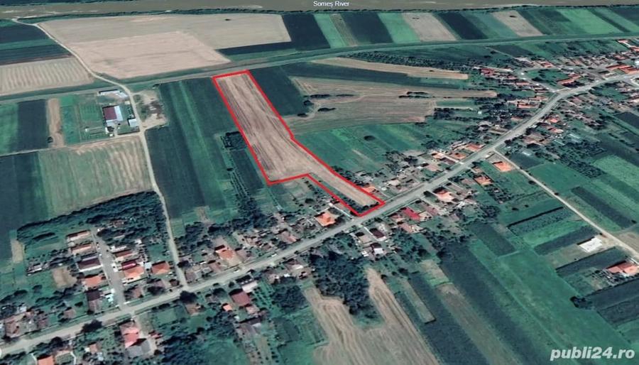 Teren de 28000 mp, în Vetiș