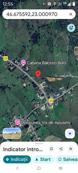 Teren de 2088 mp, în Beliș