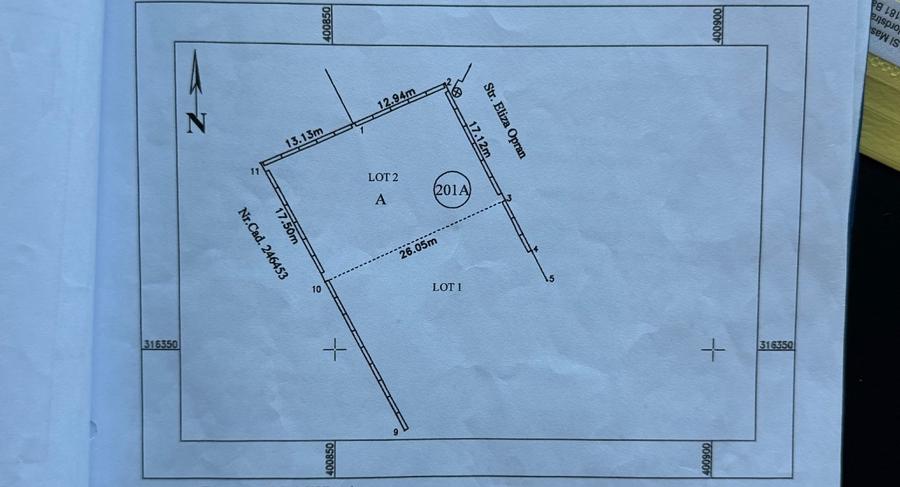 Teren Construcții intravilan de 450 mp, în Calea Severinului