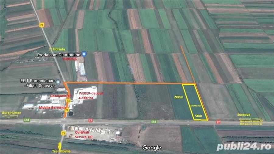 Teren de 9900 mp, în Exterior Vest